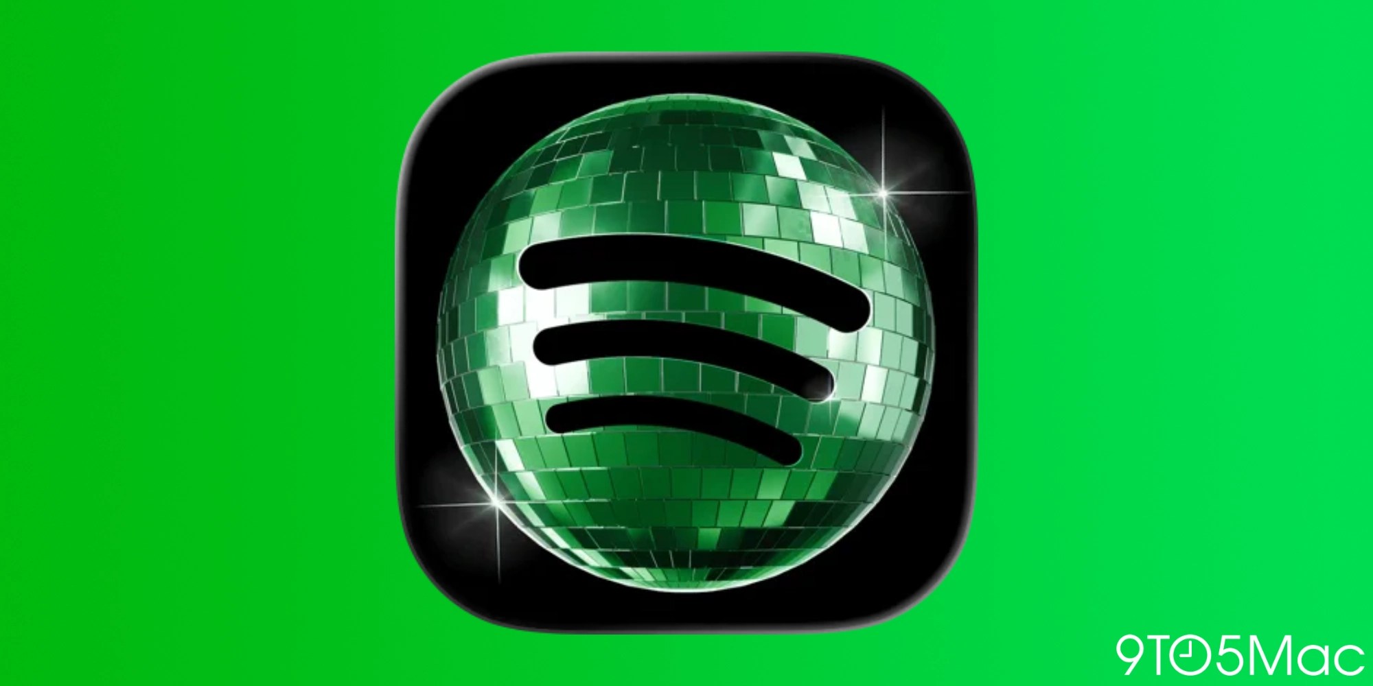Spotify remplace son logo par une boule disco